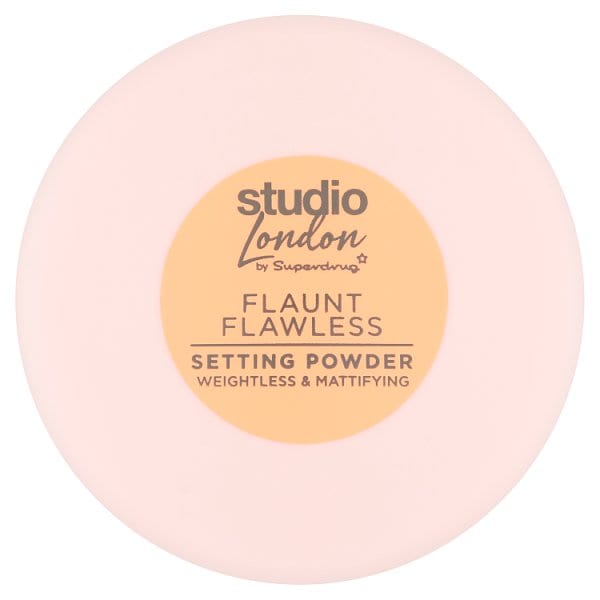Superdrug Studio London Unisex Flaunt Flawless Loose Powder Warm Honey