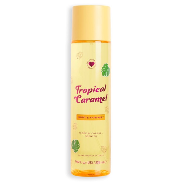 I Heart Revolution Unisex Tropical Caramel Hair And Body Mist