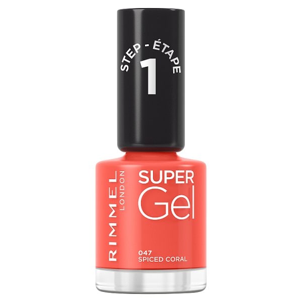 Rimmel Unisex Spiced Coral Supergel 047 12Ml