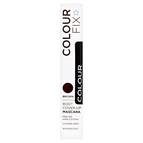Superdrug Unisex Brown Colour Fix Hair Mascara 13Ml