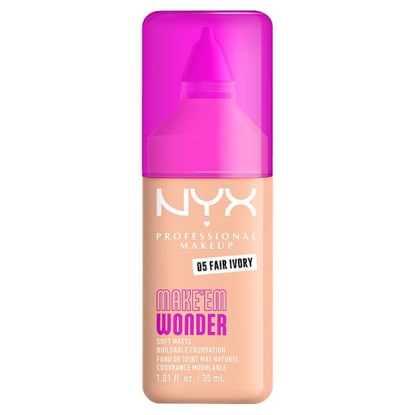 NYX Professional Makeup Wonder Liquid Foundation Fair Ivory