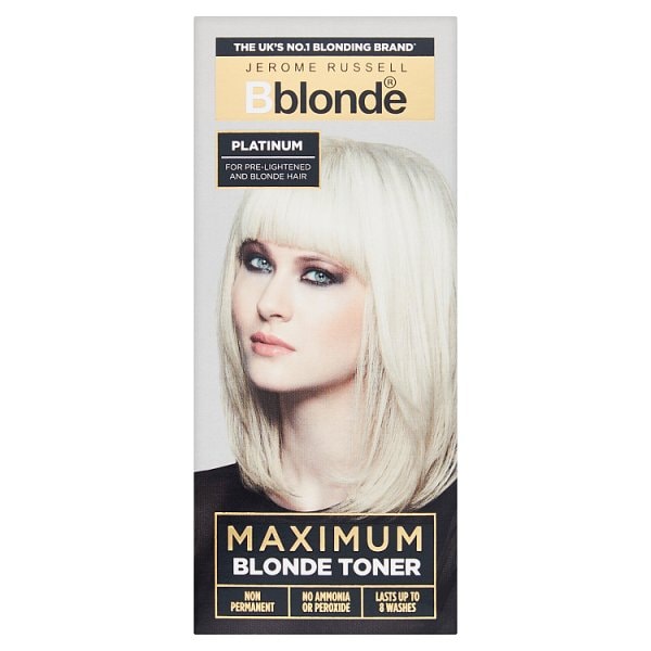 Jerome Russell Unisex Platinum B. Blonde Blonde Hair Toner