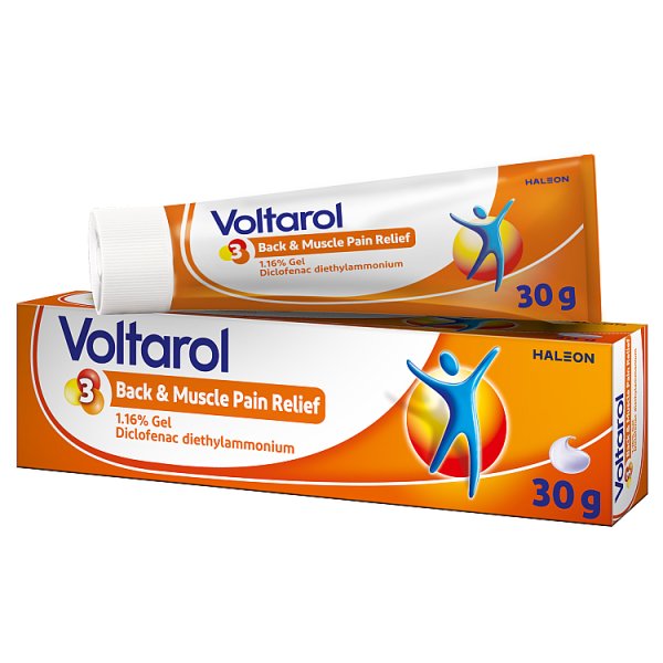 Voltarol Unisex Back & Muscle Pain Relief 1.16% Gel 30G