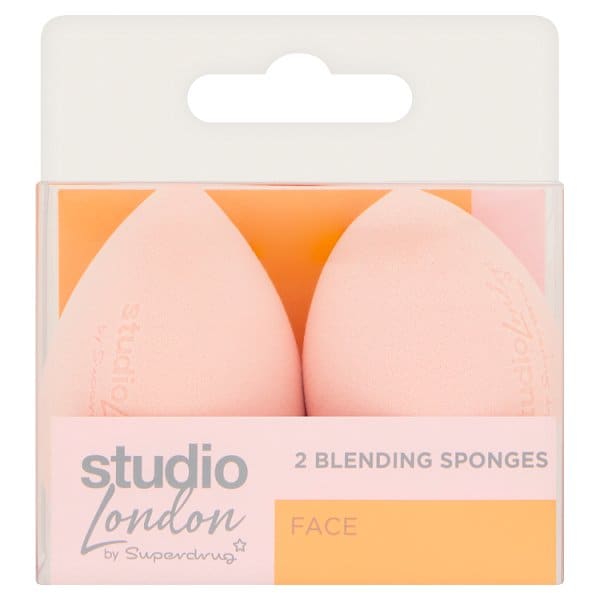 Superdrug Studio London Unisex Blending Sponges 2 Pack