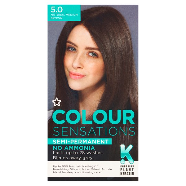 Superdrug Unisex Natural Medium Brown Sensations 5.0