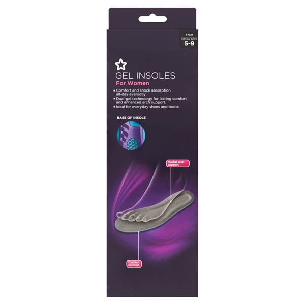 Superdrug Women's Everyday Gel Insoles