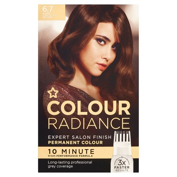 Superdrug Unisex Brown Colour Radiance 6.7 Warm Chocolate