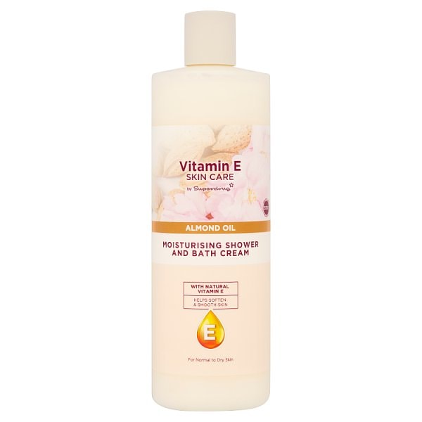 Vitamin E & Almond Showergel & Bath Soak 500ml
