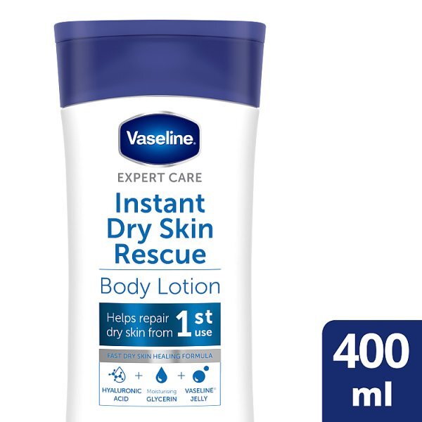 Vaseline Expert Care Dry Skin Rescue Body Lotion 400ml | Skin | Superdrug