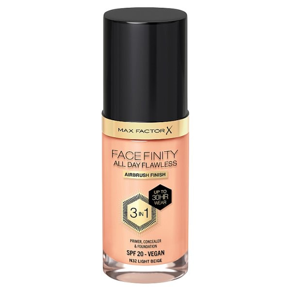 Max Factor Facefinity Flawless Liquid Foundation Light Beige