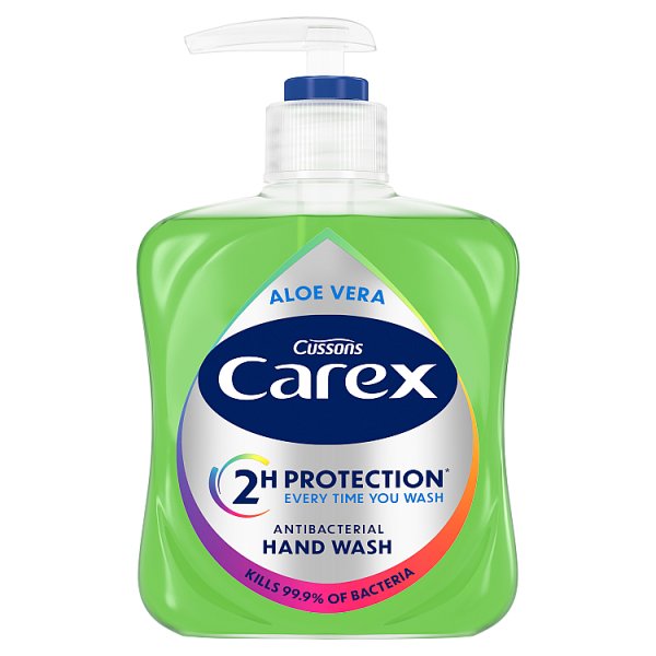 Carex Unisex Aloe Vera Antibacterial Hand Wash 250Ml