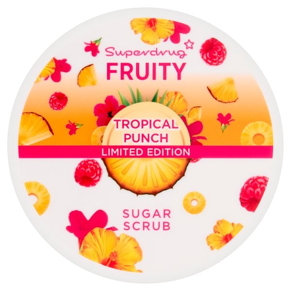 Fruity Tropical Punch Sugar Scrub Summer Limited Edition 360g