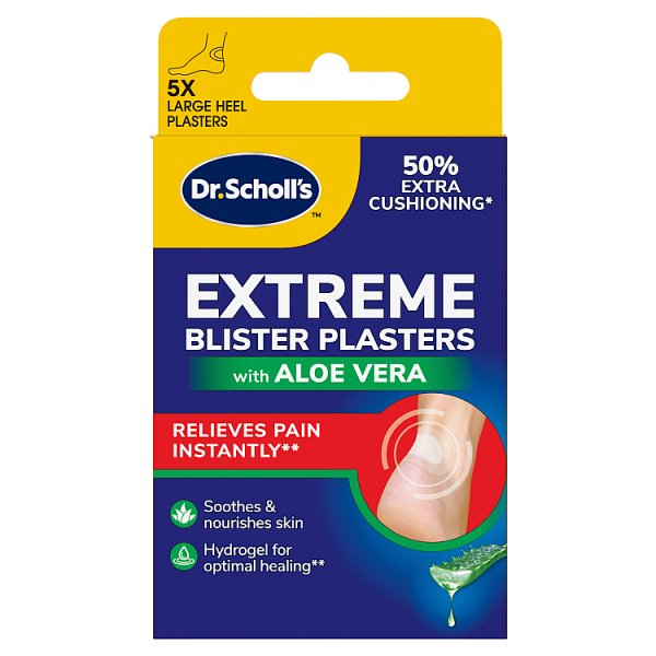 Scholl Unisex Dr. Scholl's Aloe Vera Blister Plasters 5S