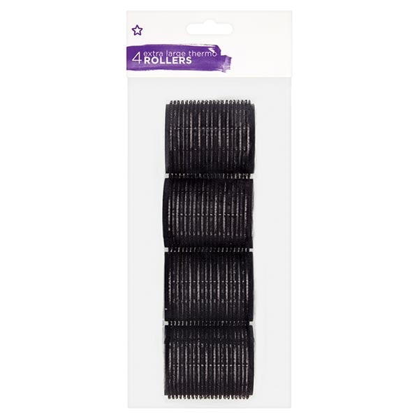 Superdrug Unisex Extra Large Thermo Rollers X 4