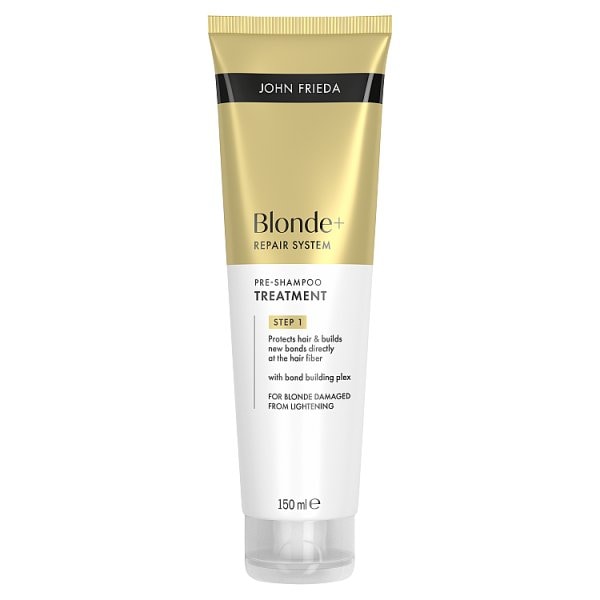 John Frieda Unisex Blonde + Repair Pre-Shampoo Treatment 150Ml