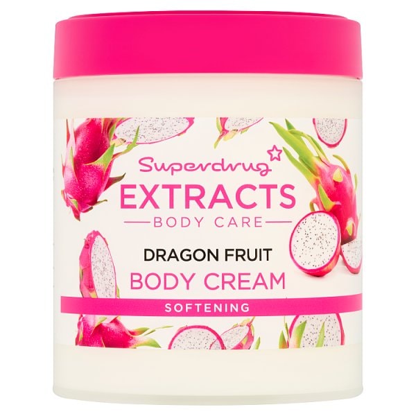 Superdrug Unisex Dragon Fruit Extracts Birthday Body Cream 475Ml