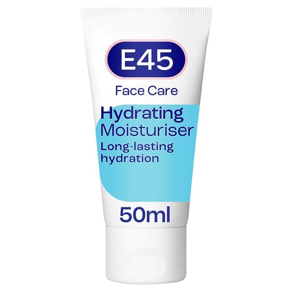 E45 Unisex Face Moisturiser For Dry & Sensitive Skin 50Ml