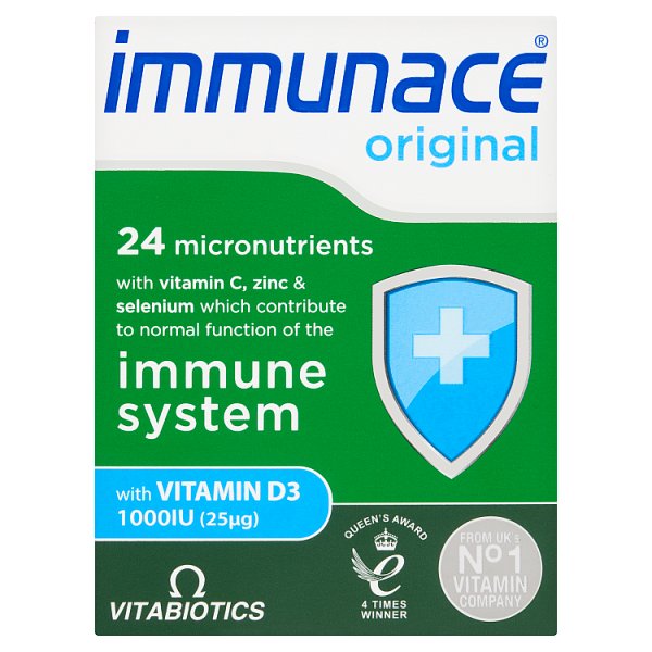 Vitabiotics Unisex Immunance Immune System 30 Tablets