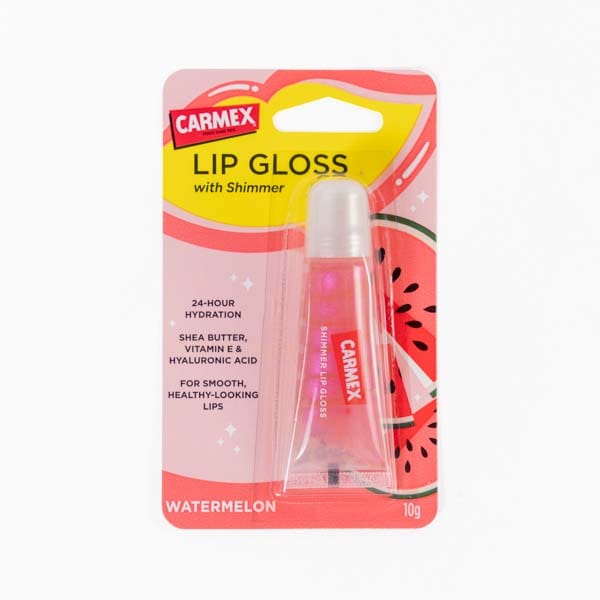 Carmex Watermelon Lip Gloss Shimmer Tube 10G