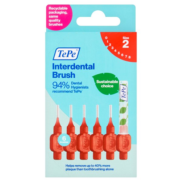 Tepe Unisex Interdental Brush 0.5Mm Iso Size 2