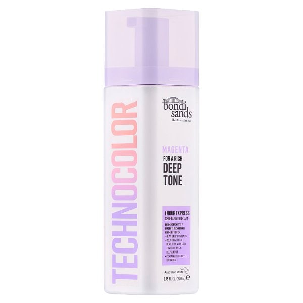 Technocolor 1 Hour Express Self Tanning Foam Magenta 200ml