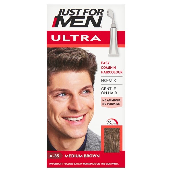 Just For Men Men's Medium Brown Just For Ultra Hair Colour - A35