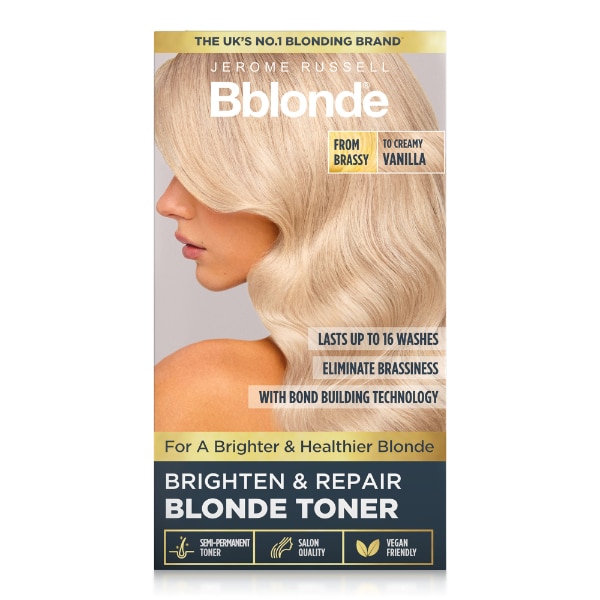 Jerome Russell Unisex Blonde Jr B. Brighten & Repair Toner Vanilla
