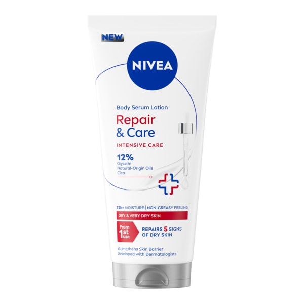 Nivea Repair & Care Intensive Care Body Serum Lotion 200ml