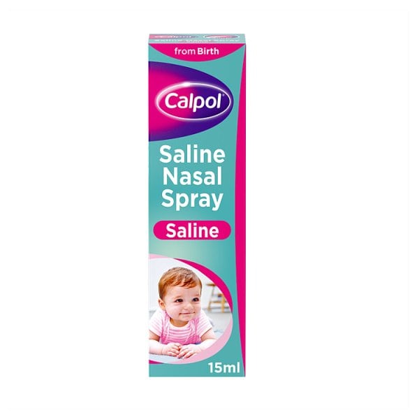 Calpol Unisex Kids Saline Spray 15Ml