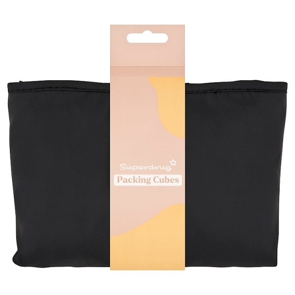 Superdrug Unisex Black Studio London Packing Cube