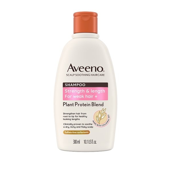 Aveeno Unisex Hair Strength + Length Shampoo 300Ml