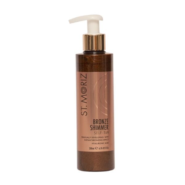 St. Moriz Advanced Bronze Shimmer Self-Tan Lotion 200ml