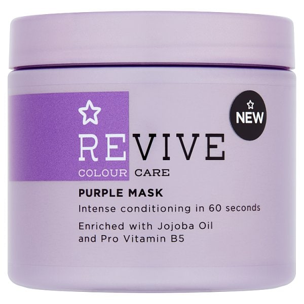 Revive Unisex Purple Superdrug Hair Mask 200Ml