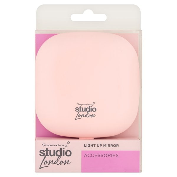 Superdrug Studio London Unisex White Light Up Mirror