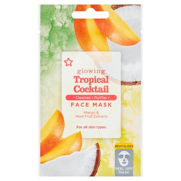 Superdrug Unisex Tropical Cocktail Peel Off Mask 10Ml