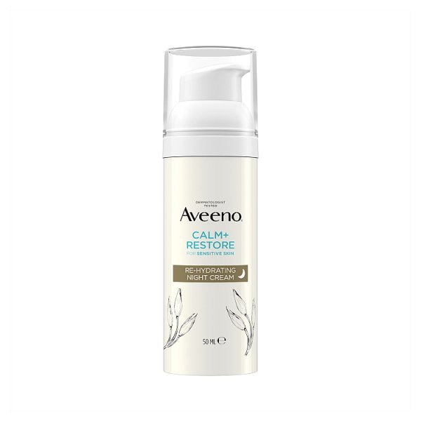 Aveeno Face Calm And Restore Re-Hydrating Night Cream 50ml