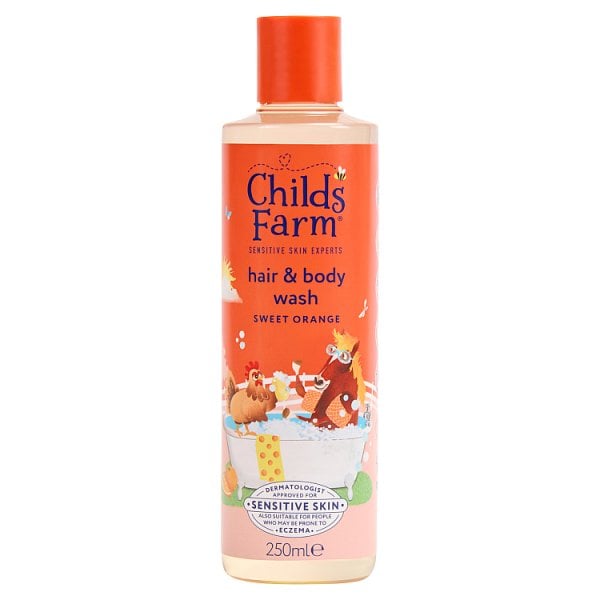 Childs Farm Orange Hair & Body Wash Sweet 250Ml