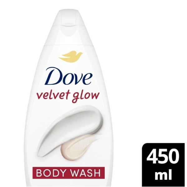 Dove Velvet Glow Body Wash 450ml