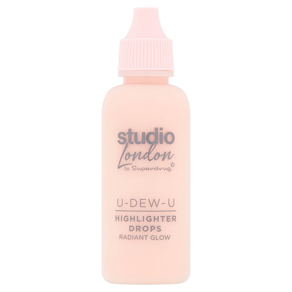 Superdrug Studio London Women's Gold Studio London By Superdrug U Dew U Liquid Highlighter Glow Up