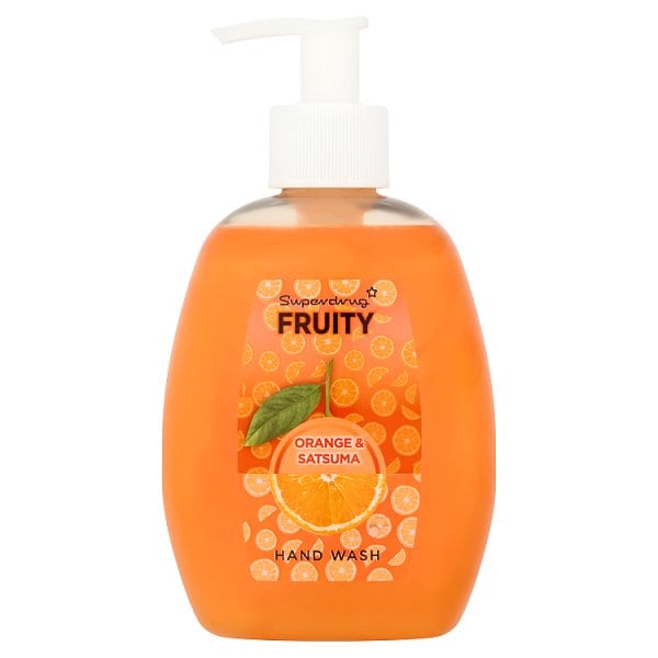 Superdrug Unisex Orange Fruity & Satsuma Hand Wash 300Ml