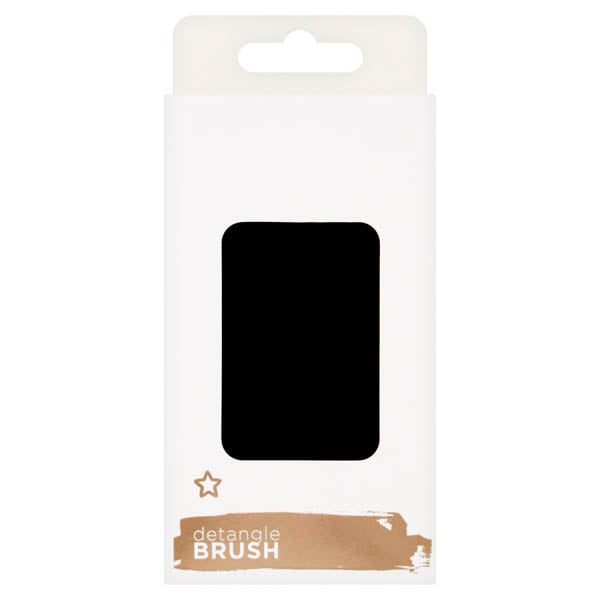 Superdrug Unisex Black Detangler In