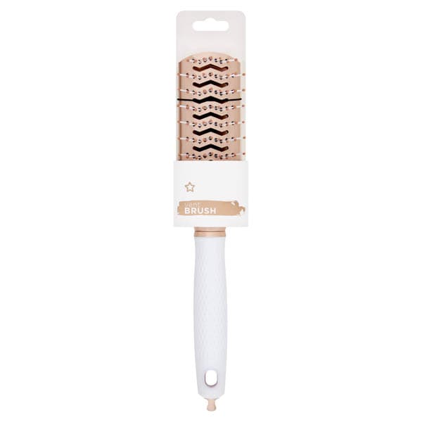 Superdrug Unisex Gold Vent Hair Brush In