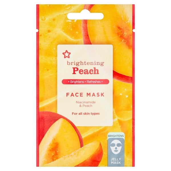 Superdrug Unisex Peach Jelly Face Mask