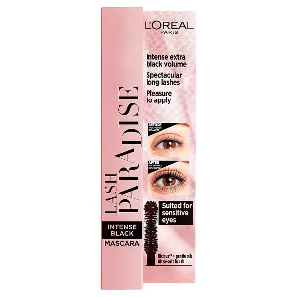 L'oréal Paris Unisex Intense Black Paradise Volumising Mascara