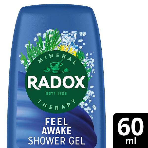 Radox Mineral Therapy Feel Awake 2-in-1 Shower Gel & Shampoo 60ml