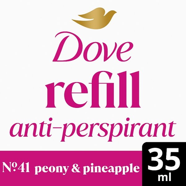 Dove Women's Peony & Pineapple Anti-Perspirant Refill 35Ml