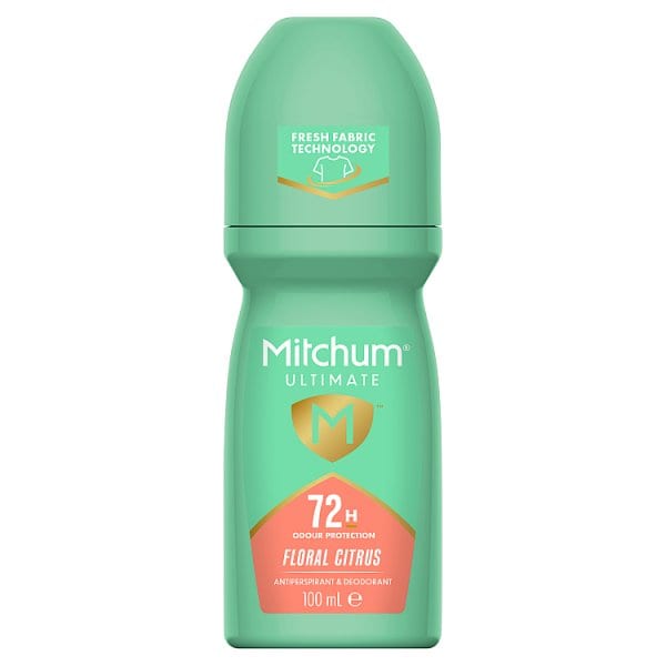 Mitchum Women's Ultimate 72H Roll On Floral Citrus 100Ml