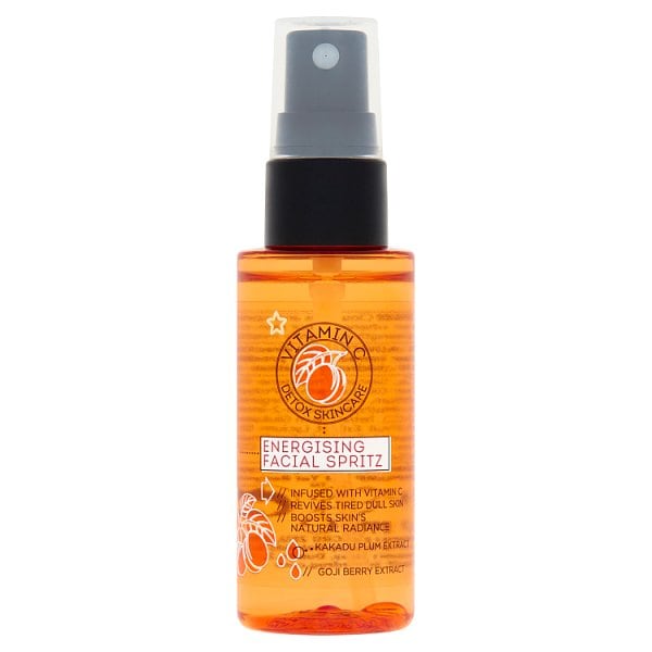 Vitamin C Unisex Energising Facial Spritz Travel Mini 50Ml