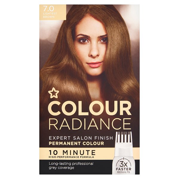 Superdrug Unisex Lightest Brown Colour Radiance 7.0