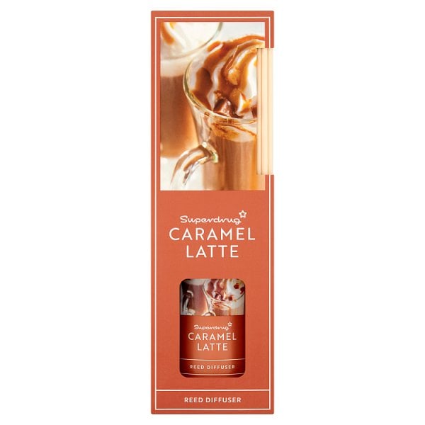 Superdrug Unisex Caramel Latte Home Reed Diffuser 100Ml